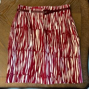 MaxMara linen skirt with belt